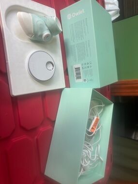 Owlet Mint Baby Sleep Monitor Smart Sock and Base